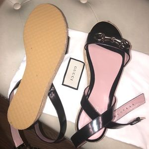 Gucci espadrille sandals